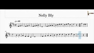 Nelly Bly-Violin l Metronome 60/80/100/120 BPM #Honeyman Tutor l V4 Violin