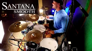 Santana - Smooth Drum Cover (🎧High Quality Audio)