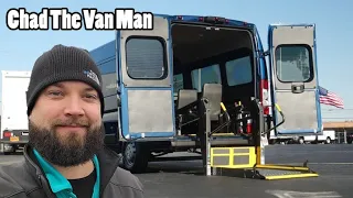 Seats 10 + Wheelchairs! 2023 Ram ProMaster Medical Transport Van | Chad The Van Man