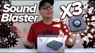 BOOST YOUR GAME SOUND EASILY! Sound Blaster X3 Review