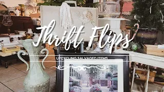 Thrift Flips • Using Paints Patinas and Waxes to Upcycle Salvaged Items • Trash to Treasure
