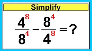 Nice Exponent Math Simplification Problem