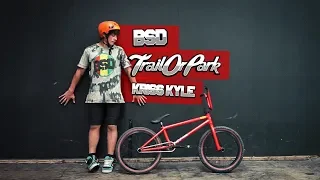 Kriss Kyle and the BSD TrailOrPark frame