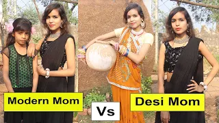 Modern Mom VS Desi Mom (Part 6) l Behind The Scene | Shooting Time | Sonam Prajapati