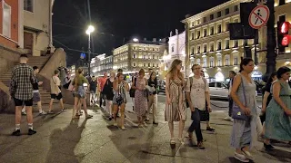 6. Russia Night Walking Tour - City St. Petersburg, Nevsky Prospekt