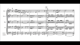 St Cecilia Mass V - Sanctus Ch. Gounod for easy string orchestra