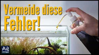 5 Fehler beim Start eines Aquariums | AquaOwner