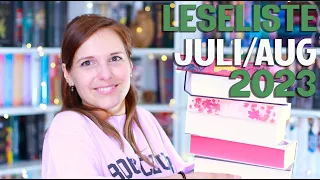 LESELISTE JULI & AUGUST 2023 | melodyofbooks