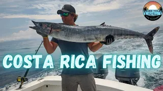 Fishing in Costa Rica for Massive WAHOO {catch, clean and sashimi}