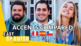 Accents Compared: a Chilean, a Spaniard and a Peruvian Move to a New City | Easy Spanish 230