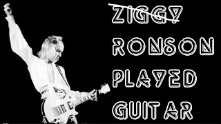 The Guitar of Mick Ronson.  Ziggy Stardust era David Bowie.