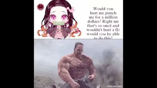 Would you punch me for a million dollars? (Senator Armstrong meme)