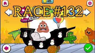 ✅RACE #132 Grizzy And The Lemmings | Boomerang Make And Race 2 - Cartoon Racing Game