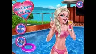 Ice Queen Pool Day (Холодное сердце: Эльза бассейн)