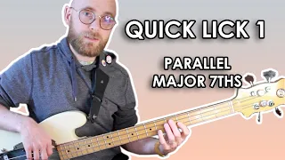 Quick Lick 1 - Parallel Major 7ths