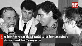 Ce a răspuns Petre Roman în emisiunea lui Denise Rifai, întrebat dacă tatăl lui a fost asasinat...