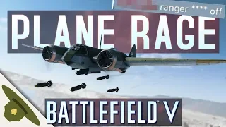 Battlefield 5: Just PLANE RAGE from salty players in the chat! | RangerDave