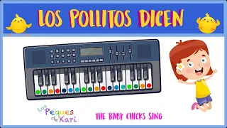 🐥 Lúcete tocando Los Pollitos Dicen en Piano 💛