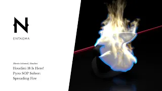 New in Houdini 18: Pyro SOP Solver - Spreading Flames