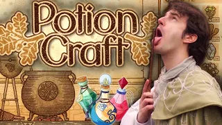 LES MEILLEURES POTIONS, MONSIEUR !! -Potion Craft- [DECOUVERTE] [JEU COOL]