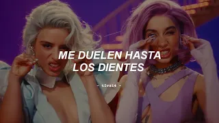 Camila Cabello, Maria Becerra - Hasta Los Dientes (Video Oficial + Letra/Lyrics)