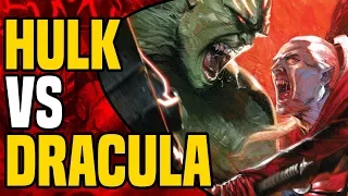 Hulk vs Dracula: Hulk Breaks Through Adamantium To Face Dracula
