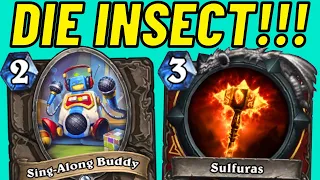 DOUBLING the Power of Ragnaros?! Sing-Along Buddy Taunt Warrior OTK!