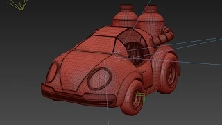 Урок 3d max моделирование машины / modelling car