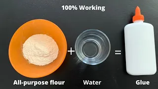 How to make glue at home with flour/Easy Homemade glue/ All purpose flour glue/100% working