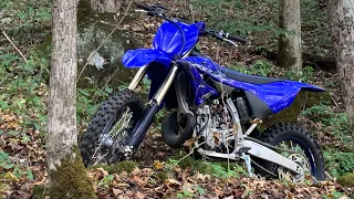 2023 YZ250x first ride - single track