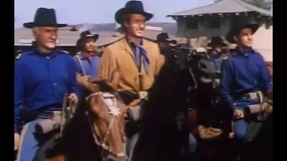 Bugles in the Afternoon  Western 1952  Ray Milland, Helena Carter & Hugh Marlowe