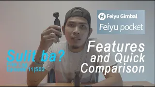 Feiyu Pocket Review vs DJI Osmo Pocket Quick Review (Filipinx Version)