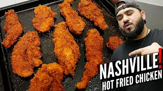 NASHVILLE HOT FRIED CHICKEN | WITH SAUCE