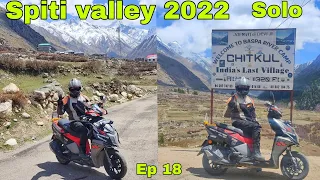 All India ride Day 20 | Reach India's Last Village Chitkul With my Scotty | Kinnuar Himachal Pradesh