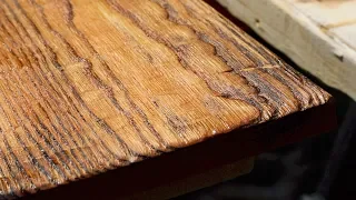 Distressing wood