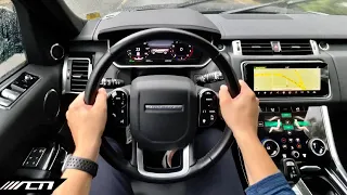 2022 Range Rover Sport POV Rain Drive - Allcarnews