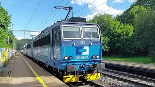 Vlaky Praha - Sedlec a tajemný vlak / railspotting