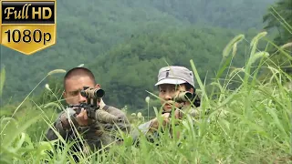 【抗日電影】兩大狙擊手半路伏擊，一槍擊斃日軍司令！#抗日 #电影 #snipe