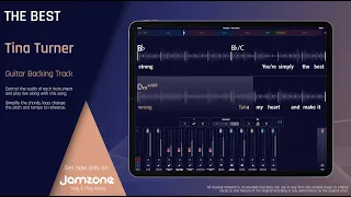 Guitar Backing Track | The Best - Tina Turner