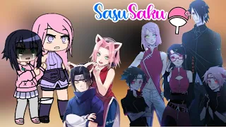 Família Hyuga Haruno React Tik Tok universo original Família uchiha haruno Sasusaku Ocs