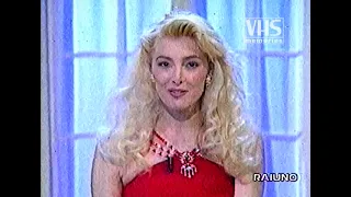 Alessandra Canale, annuncio e sponsorizzazione Tè Ati (1995)