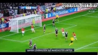 Bayern Leverkusen vs Manchester United 0:5 All Goals & Highlights 27.11.2013 (HD)