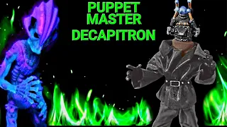 Rare 1999 Full Moon Toys Puppet Master Stealth Decapitron Figure