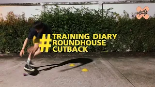 SurfSkate #Training Diary Roundhouse Cutback