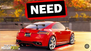You NEED This TT RS for the This vs That Summit - The Crew Motorfest - Daily Build #117