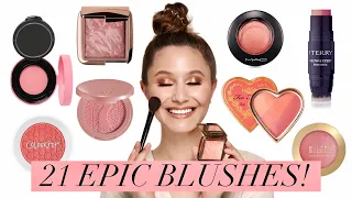 21 Epic Blushes 🔥 Cream, Powder, Glossy, Affordable, Luxury & Everything in Between!