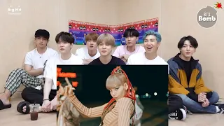 BTS REACTION TO LISA - 'MONEY' PERFORMANCE VIDEO