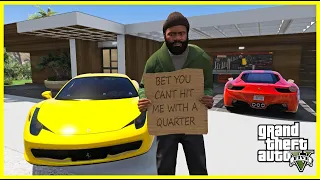 MUSÍM Z BEZDOMOVCE UDĚLAT BOHÁČE ZA 24 HODIN! (GTA 5 Módy)