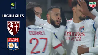 FC METZ - OLYMPIQUE LYONNAIS (1 - 3) - Highlights - (FCM - OL) / 2020-2021