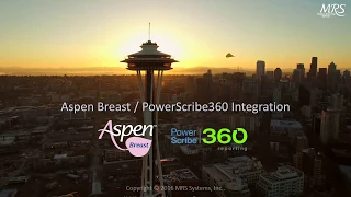 Aspen Breast/PowerScribe 360 Integration